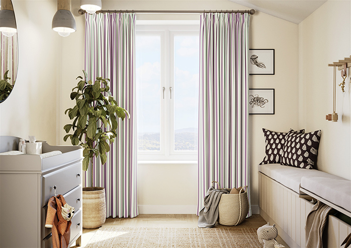 The British Stripe Co. George, Blackpool No.1 - Made to Measure Curtains - Image 3